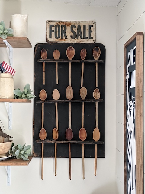 Spoones Rack DIY spoon rack - Down Shiloh Road